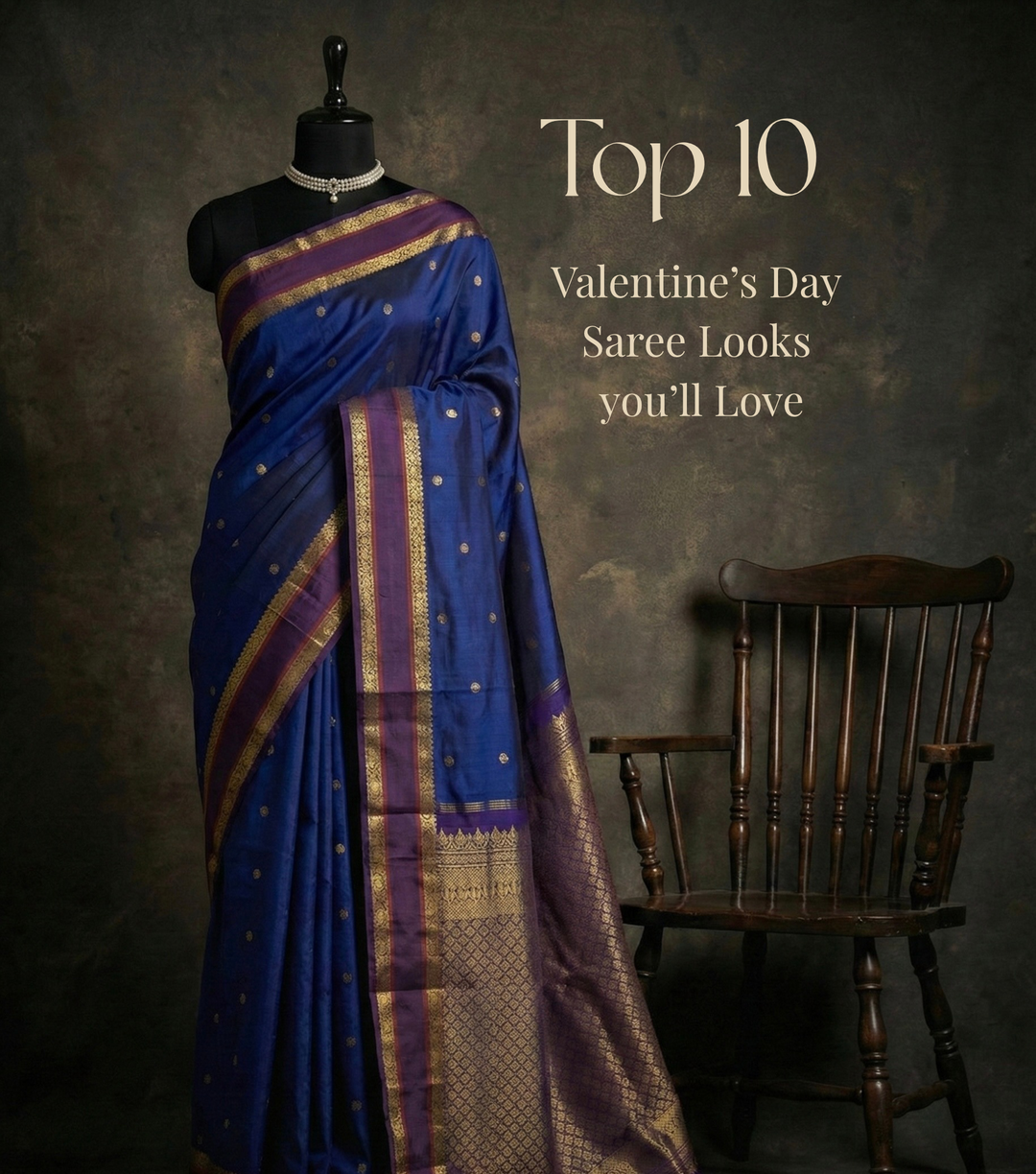 Top 10 Beautiful Valentine's Day Sarees Looks You'll Love
