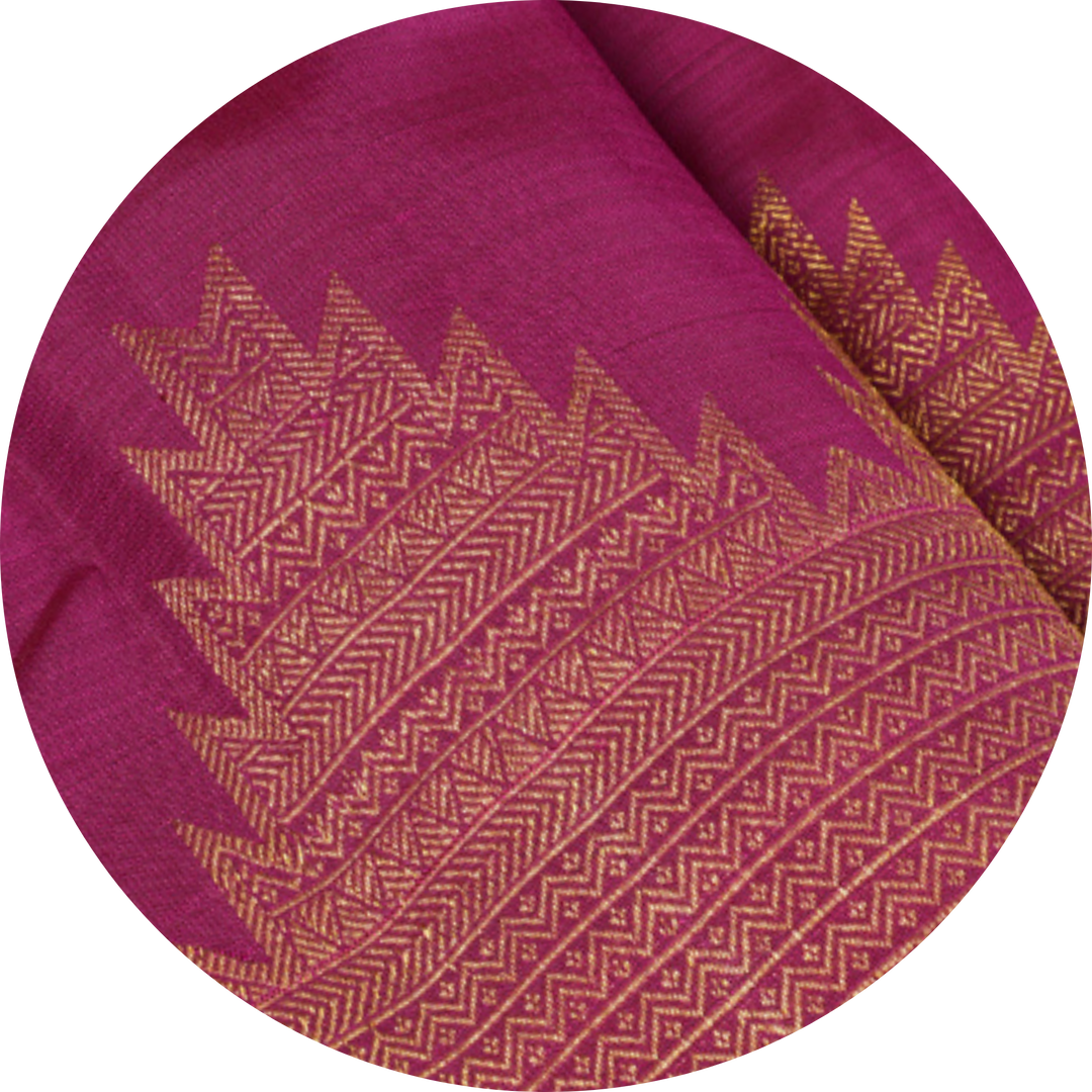 Temple Border Sarees - All