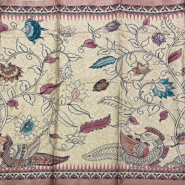 Hayagrivas Beige Fancy Cotton Sarees KBE1687K1-30