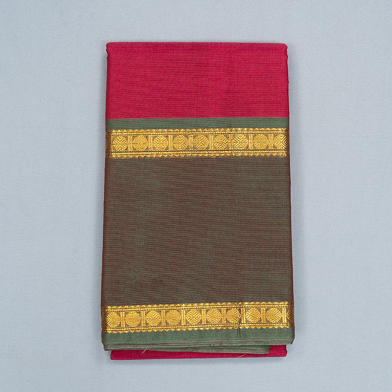 Hayagrivas Magenta Handloom Chettinad Cotton Saree SSCBF167I1-22