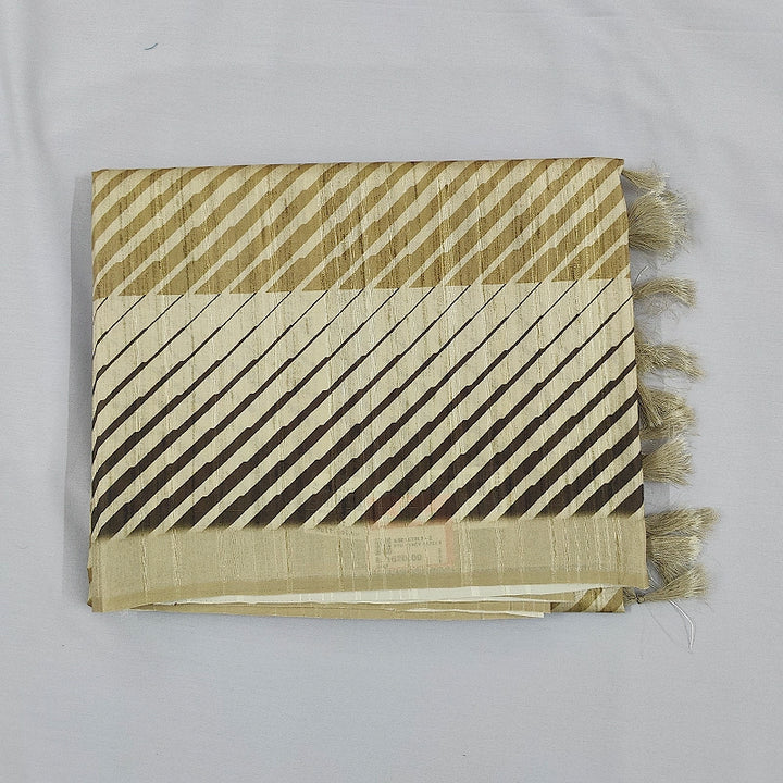 Hayagrivas Cream Fancy Cotton Saree KBE1878L3-2