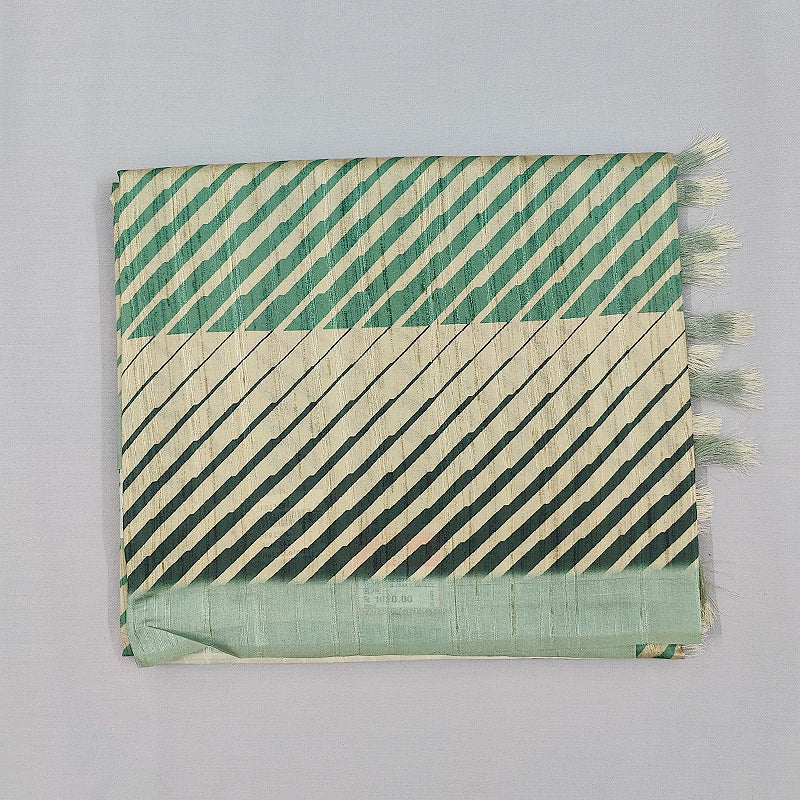 Hayagrivas Cream Fancy Cotton Saree KBE1878L3-3
