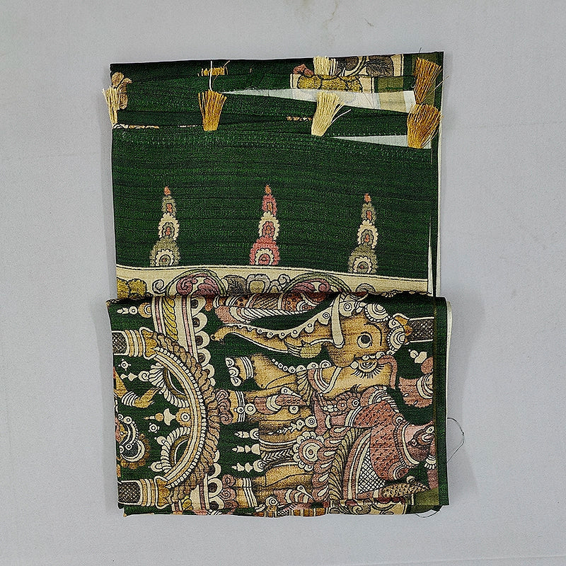 Hayagrivas Green Fancy Cotton Saree KBE1917L1-59