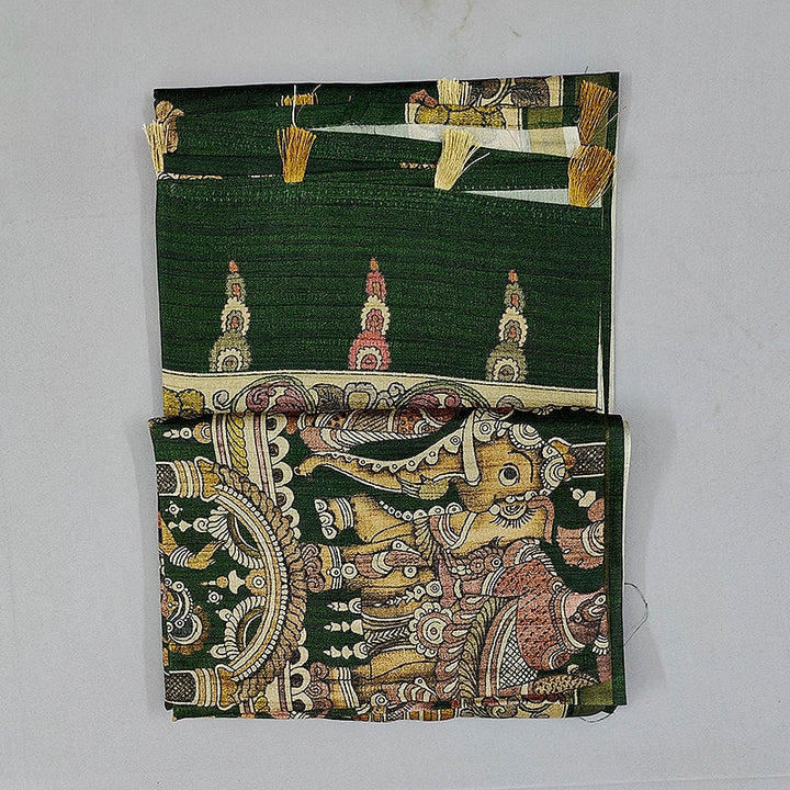 Hayagrivas Green Fancy Cotton Saree KBE1917L1-59