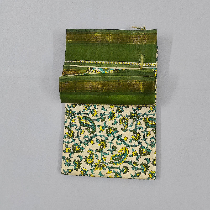 Hayagrivas Off-White Fancy Cotton Saree KBE1919L1-6