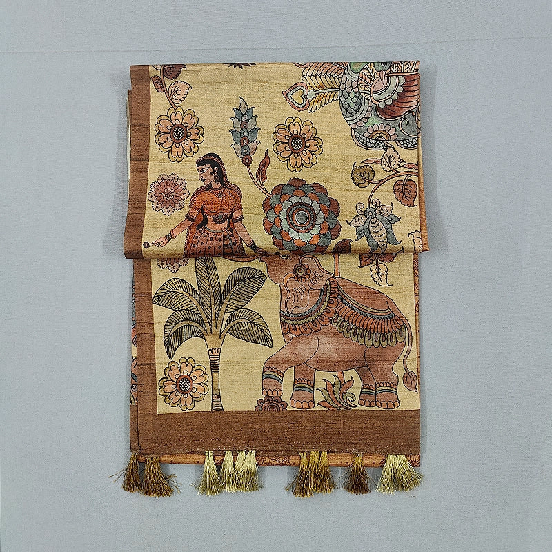 Hayagrivas Brown  Fancy Cotton Saree KBE1920L1-41