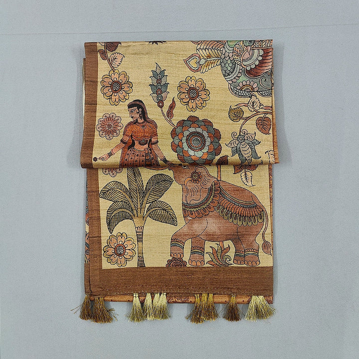 Hayagrivas Brown  Fancy Cotton Saree KBE1920L1-41