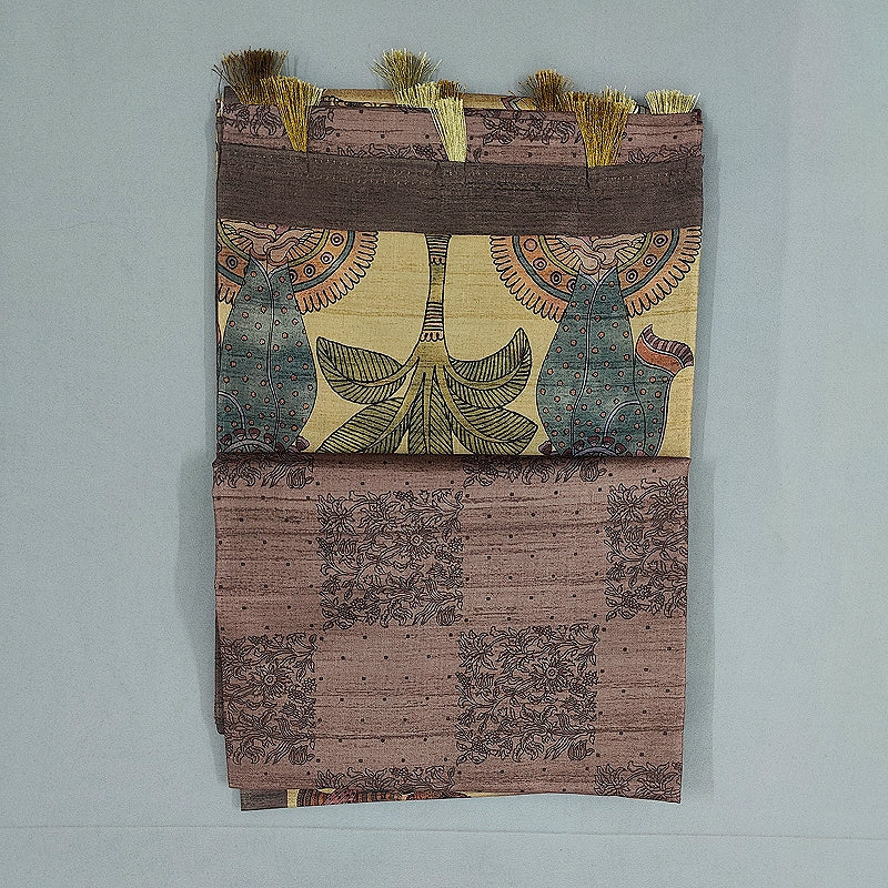 Hayagrivas Dusty Purple Fancy Cotton Saree KBE1920L1-64