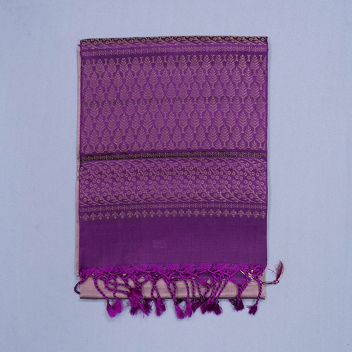 Hayagrivas Mauve Handloom Soft Silk Saree KBF888H4-2