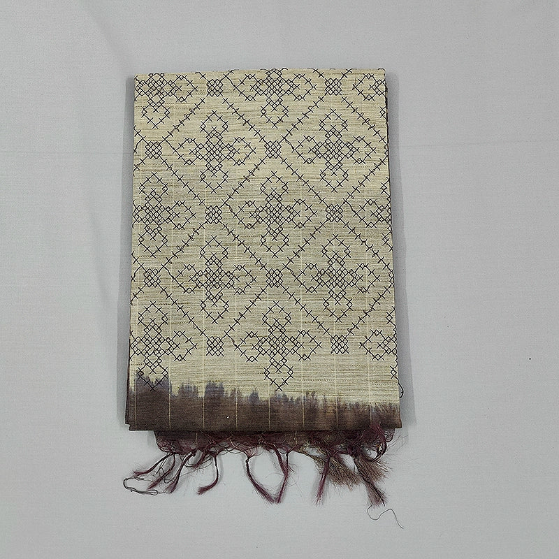 Hayagrivas Sandal Fancy Cotton Saree KSBE146C2-8
