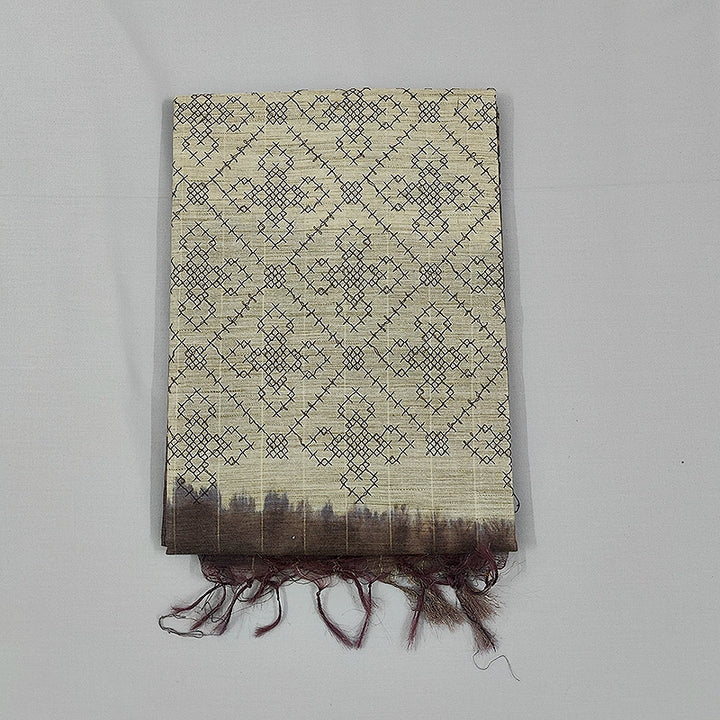 Hayagrivas Sandal Fancy Cotton Saree KSBE146C2-8