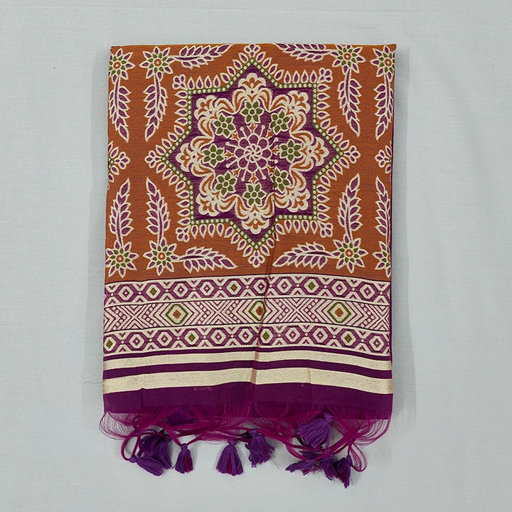 Hayagrivas Purple Fancy Cotton Saree SSCBF84F19-12
