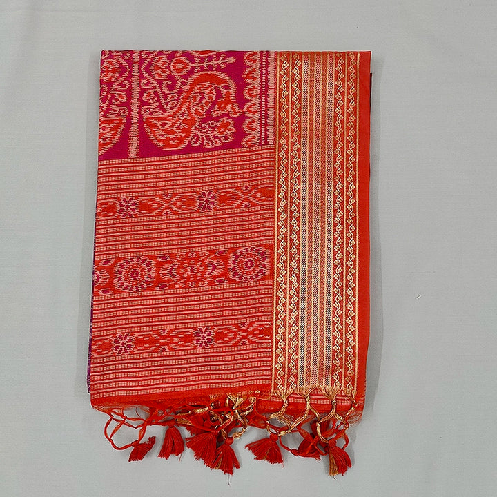 Hayagrivas Purple Fancy Cotton Saree SSCBF107G1-2