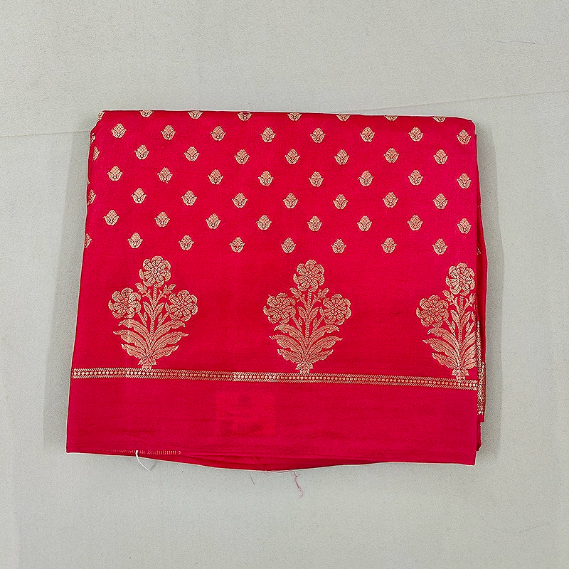 Hayagrivas Pink Fancy Cotton Saree SSCBF120H2-6