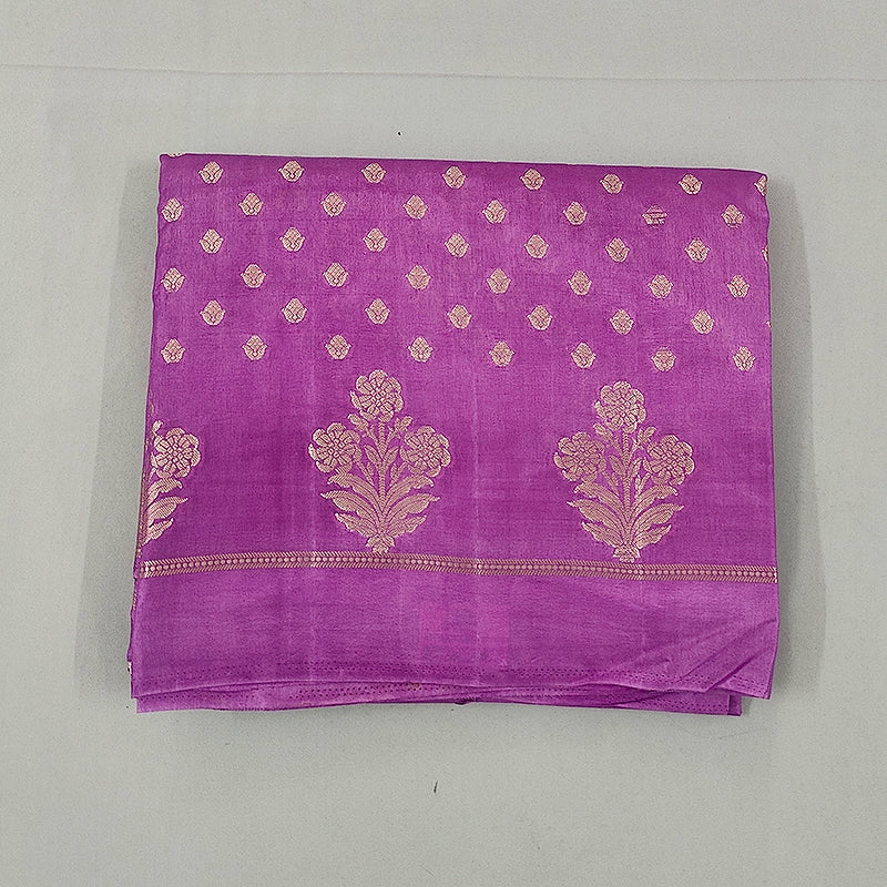 Hayagrivas Purple Fancy Cotton Saree SSCBF120H2-9