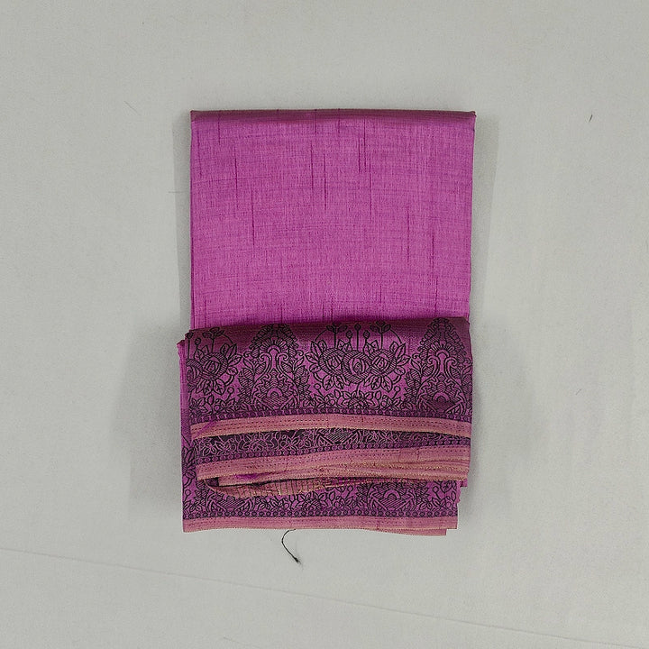 Hayagrivas Mauve-Purple Fancy Cotton Saree SSCBF121H3-3