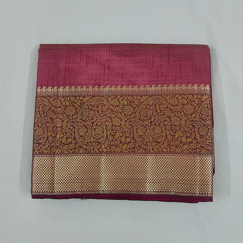 Hayagrivas Magenta Fancy Cotton Saree SSCBF121H5-2