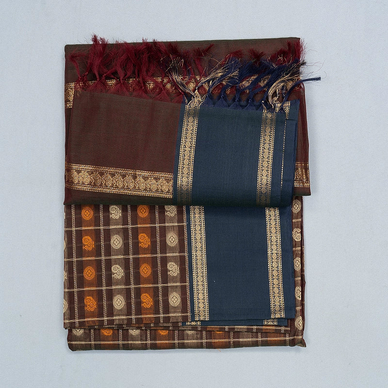 Hayagrivas Manthalir Handloom Kanchi Cotton Saree SSCBF132H28-1