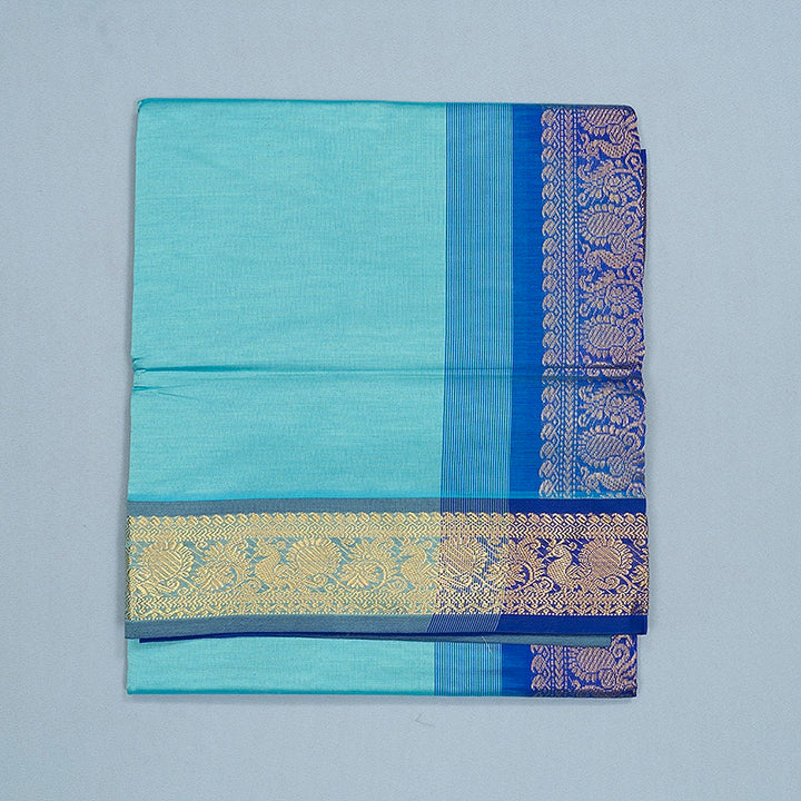 Hayagrivas Sky Blue Semi Silk Cotton Saree SSCBF164I1-135