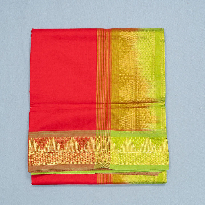 Hayagrivas Red Semi Silk Cotton Saree SSCBF164I1-150