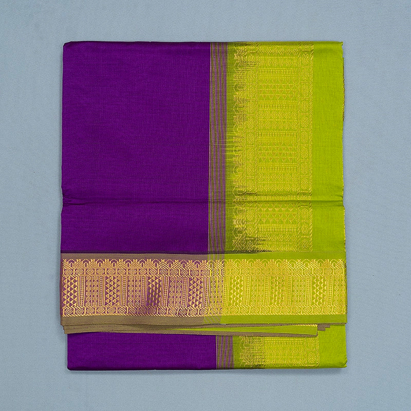 Hayagrivas Purple Semi Silk Cotton Saree SSCBF164I1-80