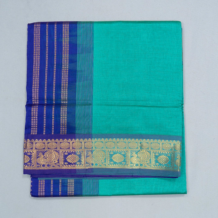 Hayagrivas Sea Green Semi Silk Cotton Saree SSCBF164I1-26