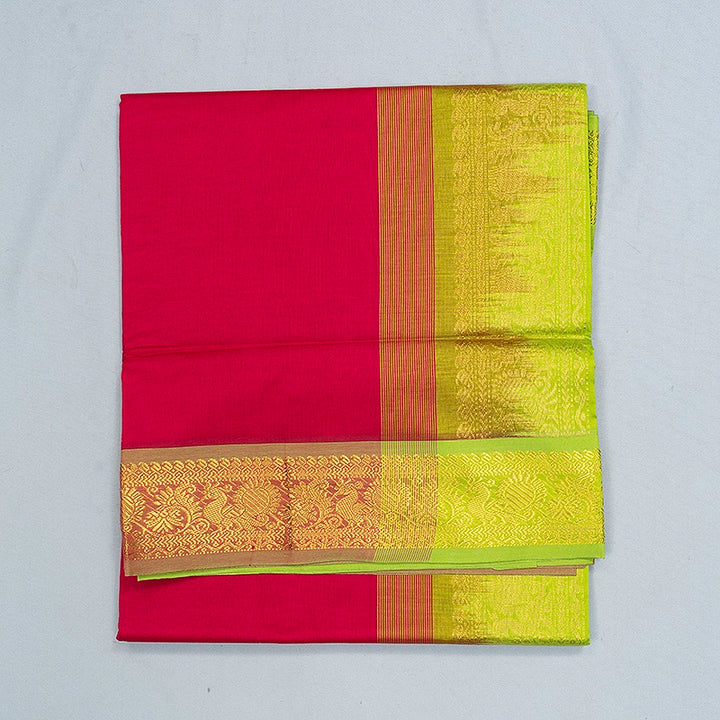 Hayagrivas Dark Pink Semi Silk Cotton Saree SSCBF164I1-43