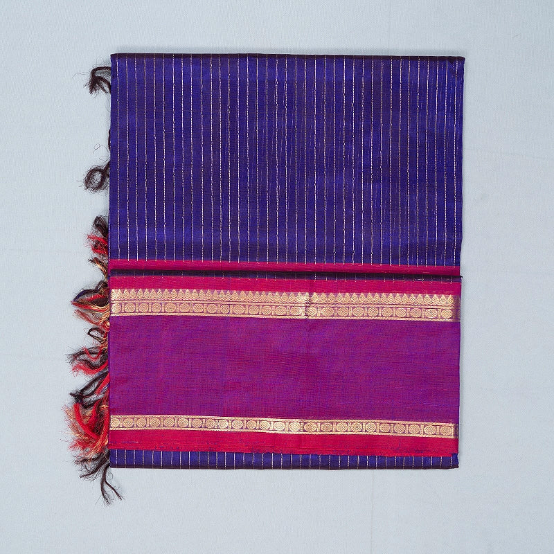 Hayagrivas Purple Kanchi Silk Cotton Saree SSCBF179I2-2