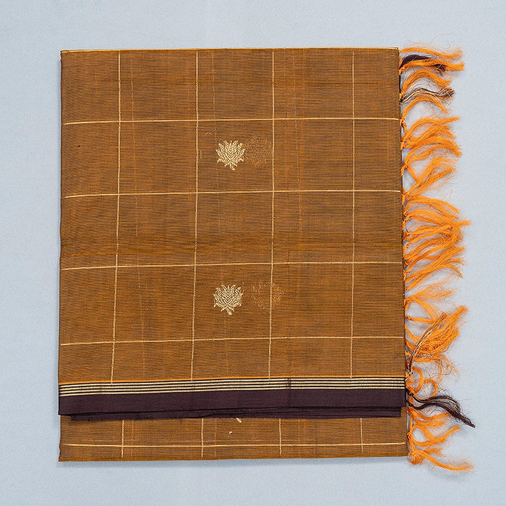 Hayagrivas Honey Mustard Kanchi Silk Cotton Saree SSCBF179I3-1
