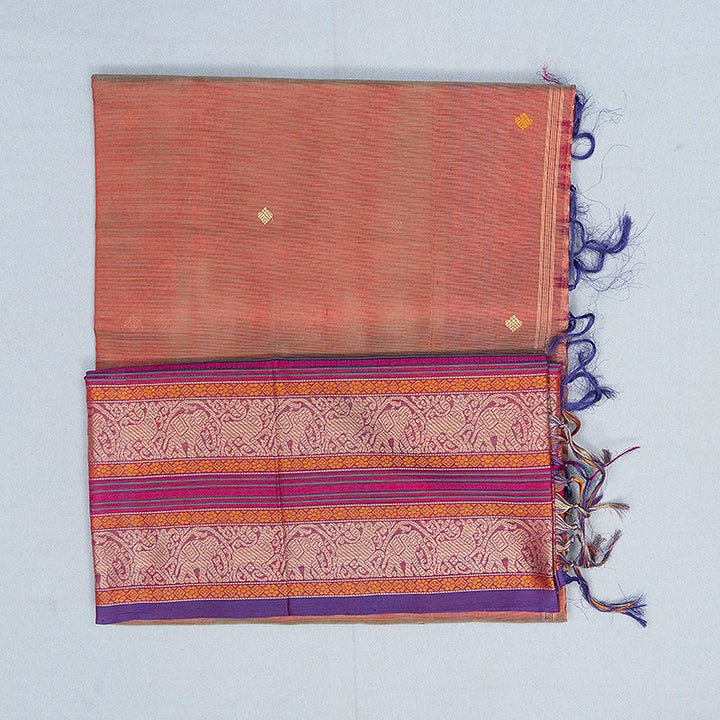 Hayagrivas Manthalir Kanchi Silk Cotton Saree SSCBF179I4-12