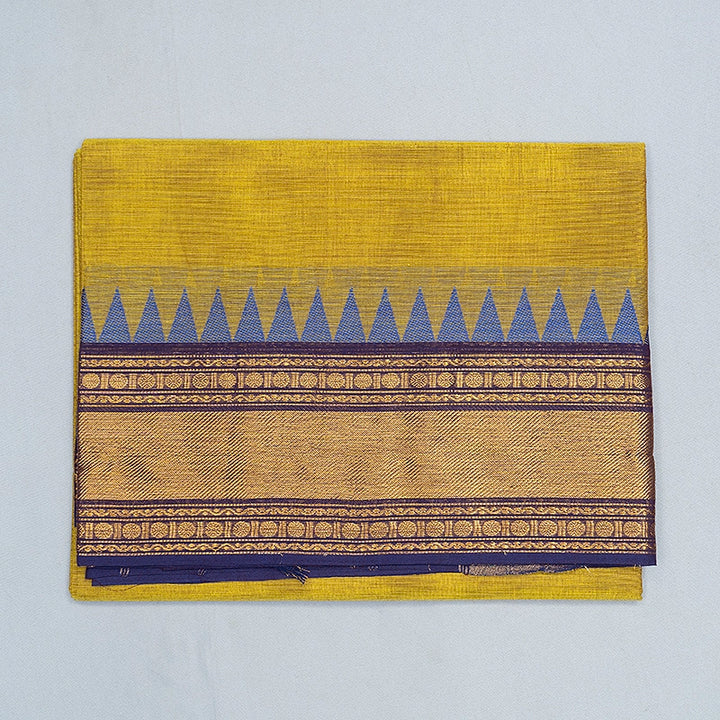 Hayagrivas Lime Green Handloom Chettinad Cotton Saree SSCBF188J1-27