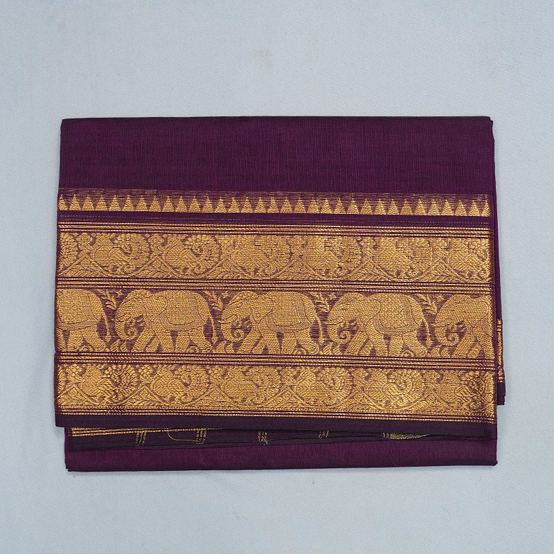 Hayagrivas Nagapazham Handloom Chettinad Cotton Saree SSCBF188J2-1