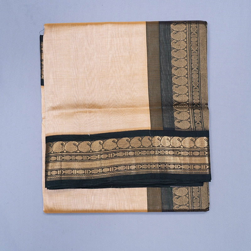 Hayagrivas Cream Pure Silk Cotton Saree SSCBF34D1-42