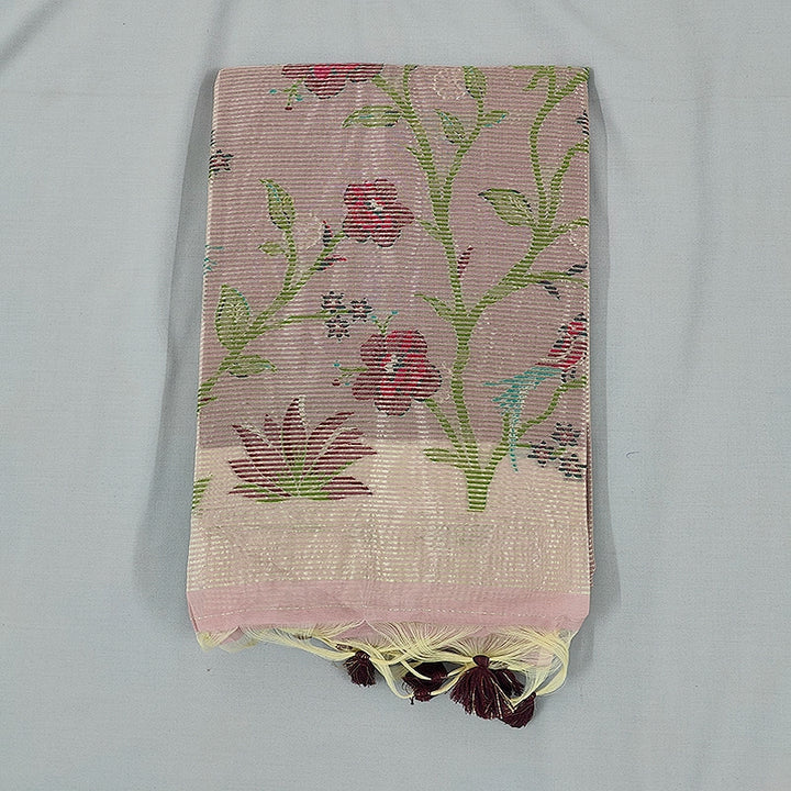Hayagrivas Sandal Fancy Cotton Saree SSCBF84F10-12