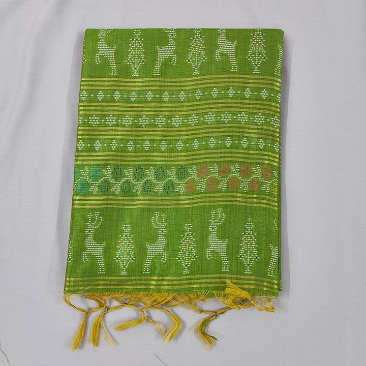 Hayagrivas Green Fancy Cotton Saree SSCBF84F13-6