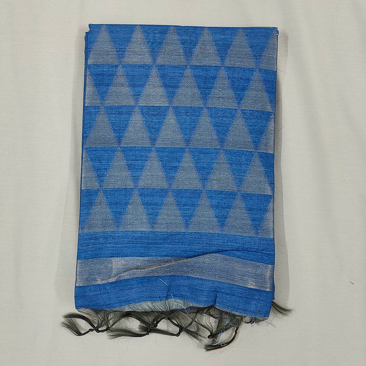 Hayagrivas Royal Blue Fancy Cotton Saree SSCBF84F16-6