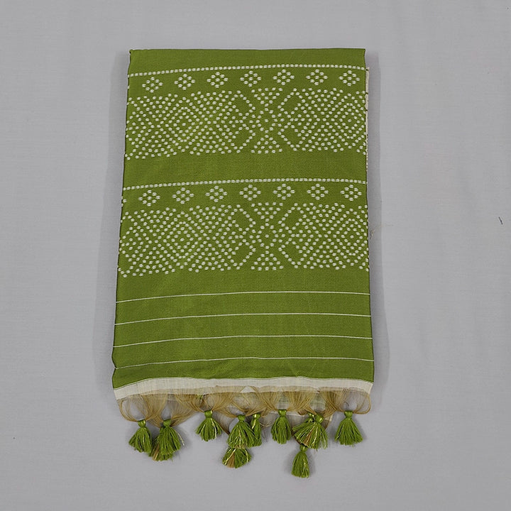 Hayagrivas Half-White Fancy Cotton Saree SSCBF84F19-21