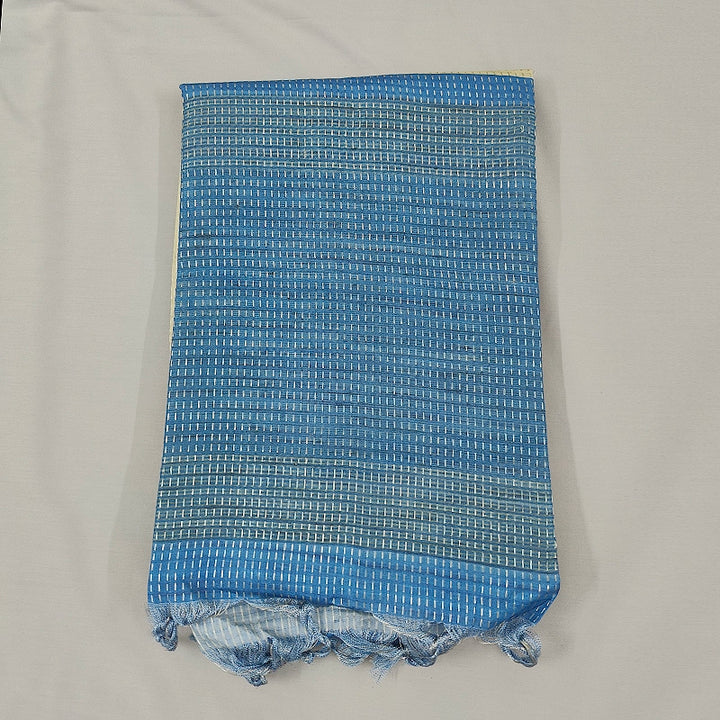 Hayagrivas Half-White Fancy Cotton Saree SSCBF84F6-5