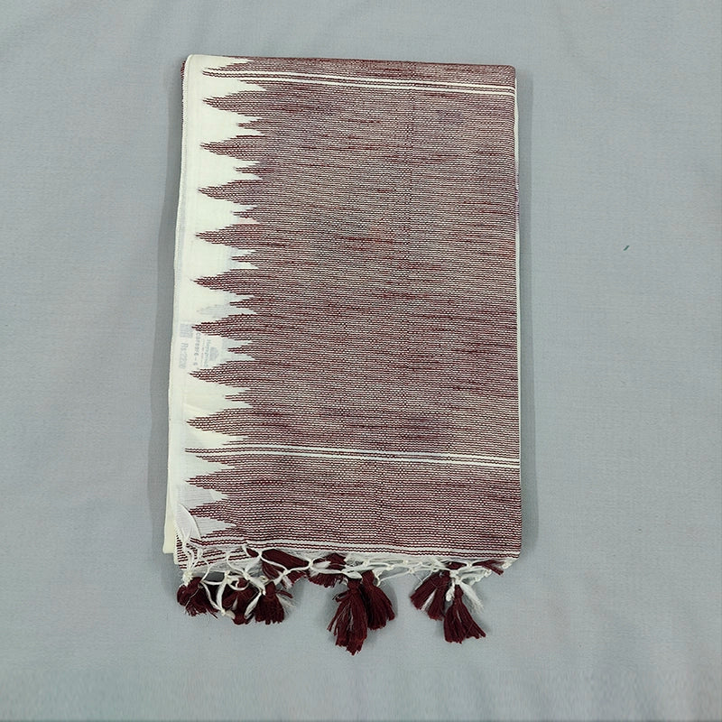 Hayagrivas Off-White Fancy Cotton Saree SSCBF89F6-6
