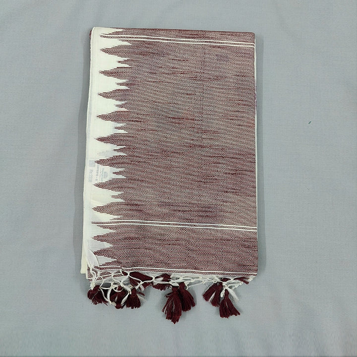 Hayagrivas Off-White Fancy Cotton Saree SSCBF89F6-6