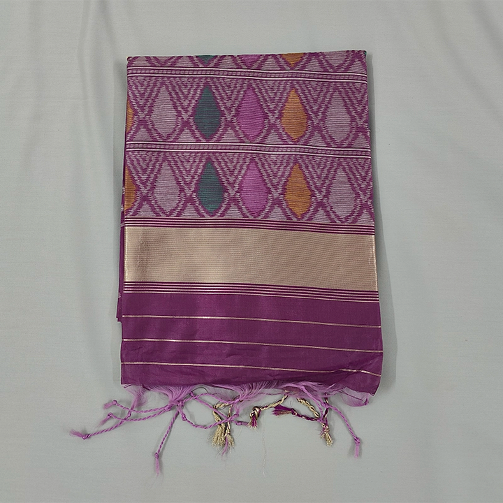 Hayagrivas Magenta Fancy Cotton Saree SSCBF89F8-5