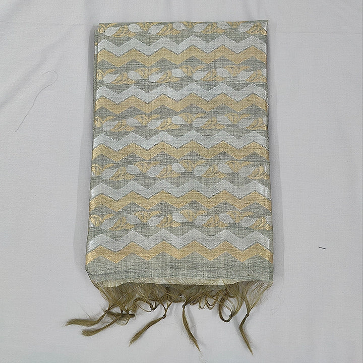 Hayagrivas Grey Fancy Cotton Saree SSCBF92F1-1