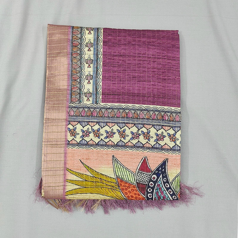 Hayagrivas Purple Fancy Cotton Saree SSCBF92F13-10