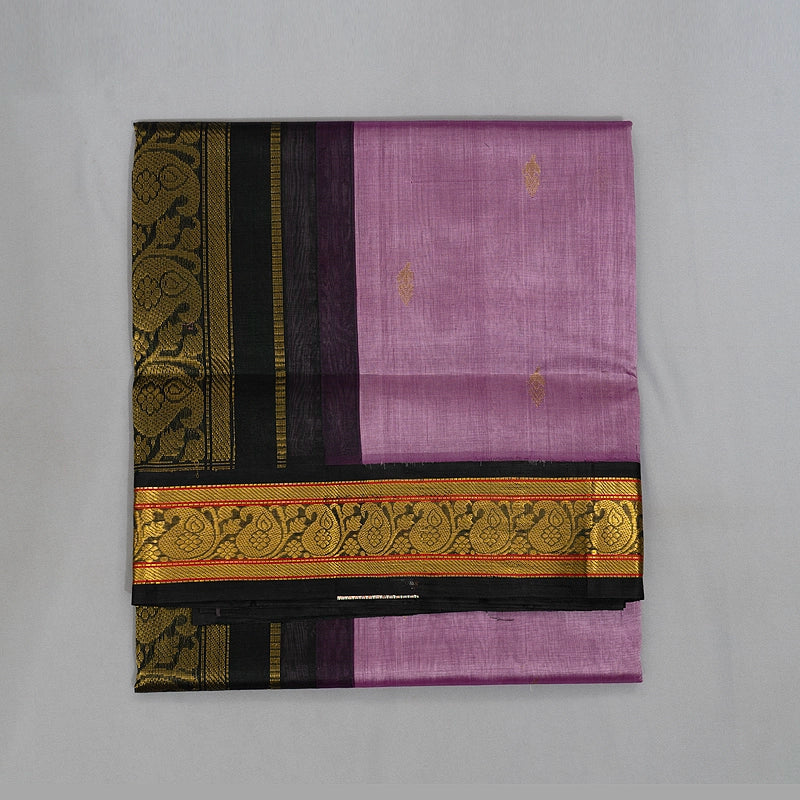 Hayagrivas Lavender Pure Silk Cotton Saree SSCBF16D1-7