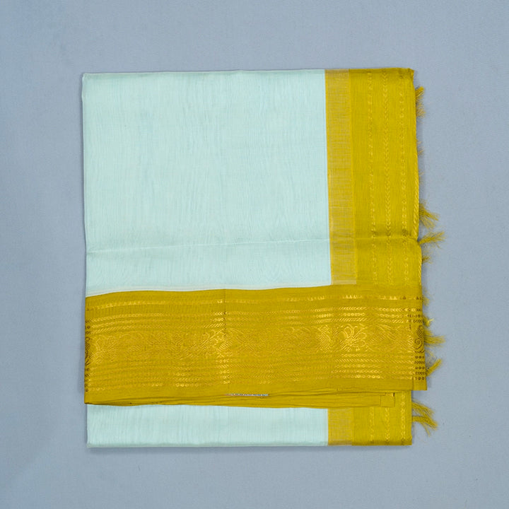 Hayagrivas Powder Blue  Pure Silk Cotton Saree SSCBF16D3-3