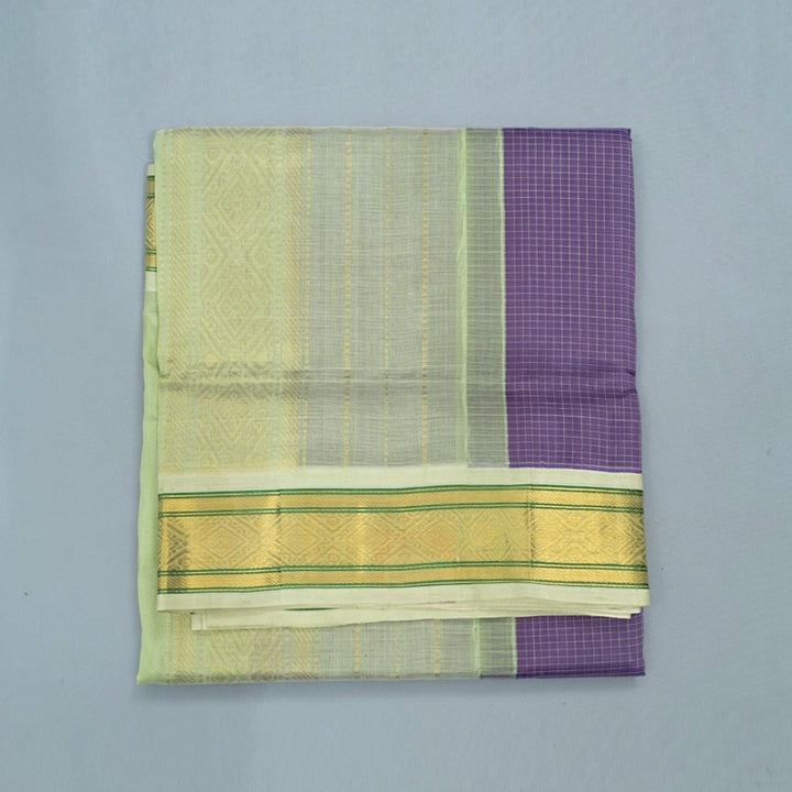 Hayagrivas Lavender Pure Silk Cotton Saree SSCBF16D2-16