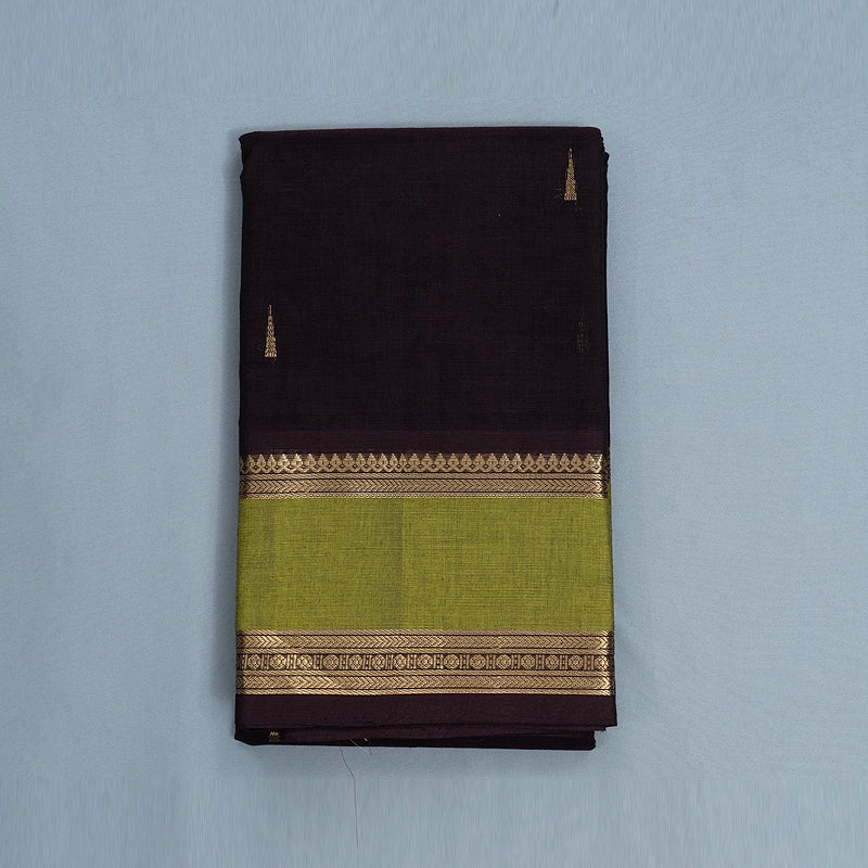 Hayagrivas Nagapazham Handloom Kanchi Cotton Saree SSCBF66E5-10