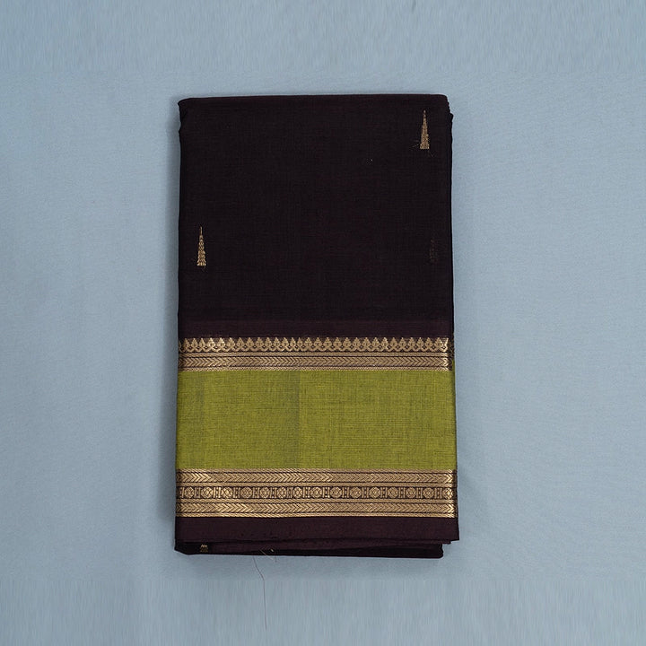 Hayagrivas Nagapazham Handloom Kanchi Cotton Saree SSCBF66E5-10