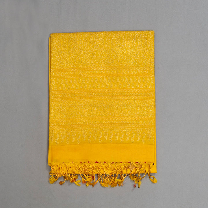 Hayagrivas Yellow Handloom Soft Silk Saree KBE234D1-11