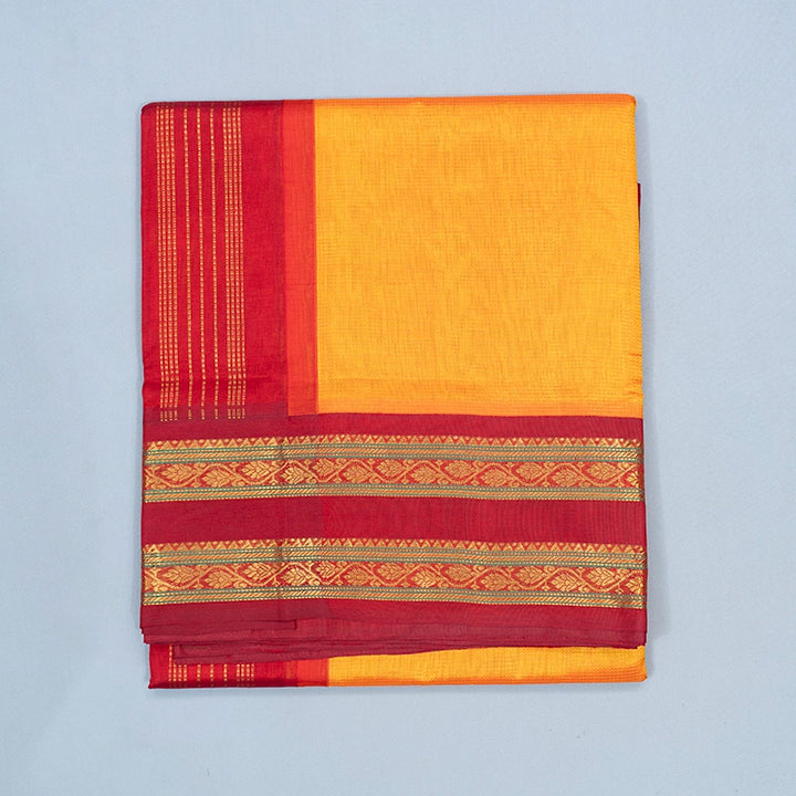 Hayagrivas Mambazham Orange Pure Silk Cotton Saree SSCBF36D4-7